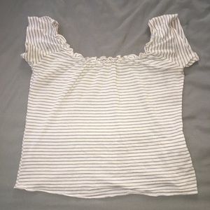 brandy melville off the shoulder top!
